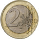 Pays-Bas, Beatrix, 2 Euro, 2001, Utrecht, Planchet Error Struck On 1 Euro, SPL - Errors And Oddities