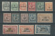 Egypt French Post Offices Alexandria 1921 - 1923 VERY Rare Set SINGLE VALUES Mint Never Hinged Paris Overprint - Neufs