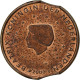 Pays-Bas, Beatrix, 5 Euro Cent, 2000, Utrecht, Error Double Clip, TTB+, Cuivre - Variëteiten En Curiosa