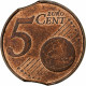 Pays-Bas, Beatrix, 5 Euro Cent, 2000, Utrecht, Error Double Clip, TTB+, Cuivre - Abarten Und Kuriositäten