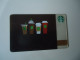 UNITED STATES  CARDS CAFE  STARBUCKS - Other & Unclassified