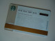 UNITED STATES CARDS CAFE  STARBUCKS - Altri & Non Classificati