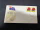 27-12-2023 (3 W 5) New Zealand FDC - 1979 - Roses Flower Pair (over-print) - FDC