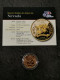 STATE QUARTER DOLLAR 2006 D NEVADA / CUPRONICKEL DORURE OR 24 CARATS / USA - 1999-2009: State Quarters