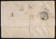 Antichi Stati Italiani - Napoli - Bicolore - 1 Grano + 2 Grana Con Parte Di Esemplare A Sinistra (19/20) Su Lettera Da N - Autres & Non Classés