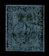 Antichi Stati Italiani - Parma - 1852 - 40 Cent Azzurro Chiaro (5a) - Usato - Cert. R. Diena - Autres & Non Classés