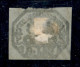 Antichi Stati Italiani - Stato Pontificio - 1854 - 6 Bai (7c) Usato - Stampa Con Inchiostro Grigio Oleoso - Sonstige & Ohne Zuordnung