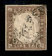 Antichi Stati Italiani - Sicilia - 1861 - 3 Lire (18A - Sardegna) Usato A Messina - Punti Chiari - Sonstige & Ohne Zuordnung