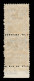 Regno - Vittorio Emanuele III - 1923/27 - Floreale Coppia Verticale 10 Cent Su 1 Con Soprastampa Fortemente Spostata In  - Andere & Zonder Classificatie
