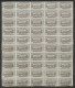 Regno - Vittorio Emanuele III - 1923 - 15 Cent Manzoni (152) - Foglio Di 50 Esemplari Senza Margini - Gomma Integra - Autres & Non Classés