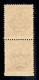 Regno - Vittorio Emanuele III - 1926 - Michetti 60 Cent Coppia Verticale Con L'esemplare Inferiore Non Dentellato In Bas - Altri & Non Classificati