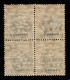 Uffici Postali All'Estero - Levante - Costantinopoli - 1908 - Quartina Del 1 Piastra (11/11cbb) Con Soprastampe Disallin - Other & Unclassified