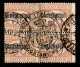 Uffici Postali All'Estero - Levante - Costantinopoli - 1922 - 30 Cent (2 Varietà) Con Dentellatura Verticale Spostata A  - Other & Unclassified