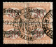 Uffici Postali All'Estero - Levante - Costantinopoli - 1922 - 30 Cent (2 Varietà) Con Dentellatura Verticale Spostata A  - Otros & Sin Clasificación