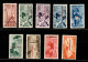 Colonie - Egeo - Emissioni Generali - 1934 - Calcio (75/79 + Aerea 34/37) - Emissione Completa - Otros & Sin Clasificación