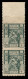 Colonie - Libia - 1926 - 20 Cent Sibilla (54f) - Coppia Verticale Bordo Foglio - Non Dentellata In Alto E Al Centro - Go - Autres & Non Classés