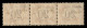 Colonie - Libia - 1915 - 20 Cent (3c) - Striscia Di Tre Con Soprastampe Capovolte E Oblique - Gomma Integra - Cert. Coll - Other & Unclassified