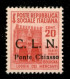 C.L.N. - Ponte Chiasso - 1945 - 20 Cent (3) - Gomma Integra - Altri & Non Classificati