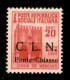 C.L.N. - Ponte Chiasso - 1945 - 20 Cent (3ba) Con Punto Piccolo Dopo C - Gomma Integra - Altri & Non Classificati