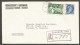 1959 Hardware Corner Card Cover Registered 25c Paper/Wilding CDS Harrow Ontario - Postal History