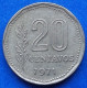 ARGENTINA - 20 Centavos 1971 KM# 67 Monetary Reform (1970-1983) - Edelweiss Coins - Argentine