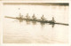 271223 - CARTE PHOTO SPORT Aviron De Rivière équipage 4 Canotiers - Rudersport