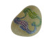 Seahorses Hand Painted On A Heart-Shaped Beach Stone Paperweight - Animales