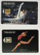 2 Télécarte Gymnastique - Elodie Lussac Et Paris Bercy 1995 - Sport