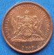 TRINIDAD & TOBAGO - 1 Cent 2009 "Hummingbird" KM# 29 Republic (1976) - Edelweiss Coins - Trinité & Tobago