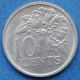 TRINIDAD & TOBAGO - 10 Cents 1979 "Hibiscus" KM# 31 Republic (1976) - Edelweiss Coins - Trinité & Tobago