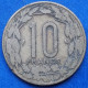 CAMEROON - 10 Francs 1969 "Three Giant Eland" KM# 2a Independent Republic (1960) - Edelweiss Coins - Cameroon