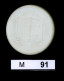 Glauchau 1990 - Sondermedaille Auf Meissner Porzellan - M91 - Souvenir-Medaille (elongated Coins)