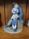 01005207 VIEJO MARINO Y SU NIETO. FIGURA PORCELANA LLADRÓ DESCATALOGADA - Lladro (ESP)