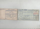 Billet Air France Oran La Senia Lyon 1955 Hanus Vialaron - Andere & Zonder Classificatie