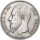 Monnaie, Belgique, Leopold II, 5 Francs, 5 Frank, 1870, Bruxelles, TB, Argent - 5 Francs