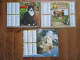 Lot De 3 Calendriers Des PTT   De L'Ain  Almanach Du Facteur - Grossformat : 2001-...