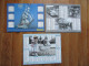 Lot De 3 Calendriers Des PTT   De L'Ain  Almanach Du Facteur     Voilier, Voiture - Grossformat : 2001-...