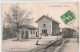 Les Brenets La Gare Animée Train Bahnhof Bahn 1909 - Les Brenets