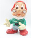 PIEPER POUET SQUEAKY:  DWARF DWERG NAIN  - L=22 - DISNEY - Rubber - Vinyl - Smurfen