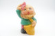 Delcampe - PIEPER POUET SQUEAKY:  DWARF DWERG NAIN GNOME Troubadour SET OF 6 - 1950's West Germany - L=12 - Rubber - Vinyl - Smurfen