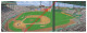 Braves Field Panorama By Andy Jurinko - Baseball - 23x9cm - Honkbal