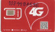 Telecarte Vietnam 2023 -  SIM 4G Viettel - Altri - Asia