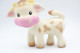 PIEPER POUET SQUEAKY: INFANTINO COW - L=11 - Rubber - Vinyl -1970's - Smurfen