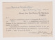 Bulgaria Bulgarien Bulgarie 1941 Open Commerce Card KOSTENETZ To SOFIA - POSTAGE DUE Cachet Rare (66651) - Cartas & Documentos