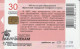 PHONE CARD BIELORUSSIA  (E53.37.1 - Bielorussia