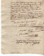 VP22.862 - LAGNY X THORIGNY AN 2 - Acte Concernant La Citoyenne Armande BARBE - ANDRE De POMPONNE - Manuscripts