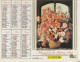 Calendrier-Almanach Des P.T.T 1993 -Composition Florale- Département AIN-01-Référence 415 - Grossformat : 1991-00
