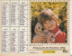 Calendrier-Almanach Des P.T.T 1993 -Fillette Et Jeune Labrodor-Fillette Et Chaton - Département AIN-01-Référence 402 - Grand Format : 1991-00