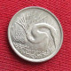 Singapore 5 Cents 1981 KM# 2a Magnetic Lt 1543 *VT Singapura Singapur Singapour - Singapore