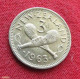 New Zealand 3 Pence 1963 KM# 25.2 *VT Nova Zelandia Nuova Zelanda Nouvelle Zelande - New Zealand